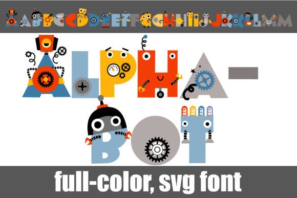 Alpha-bot: The Creative Font That Brings Tech Campaigns to Life