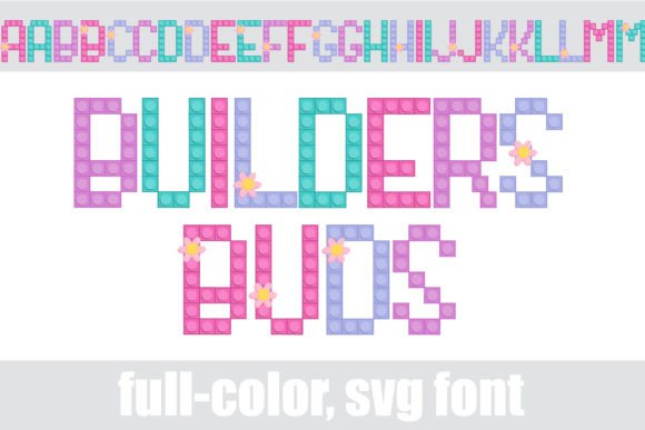 Builders Buds: A Spring-Like Typeface for Digital Branding