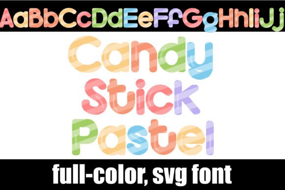 Candy Stick Pastel: The Sweetest Typeface for Spring Campaigns
