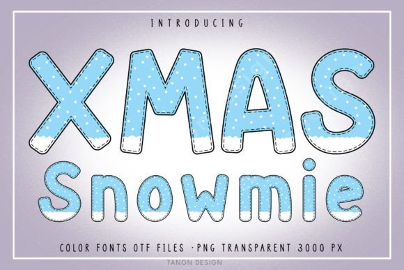 Christmas Snowmie: The Creative Font for Festive Campaign Visuals