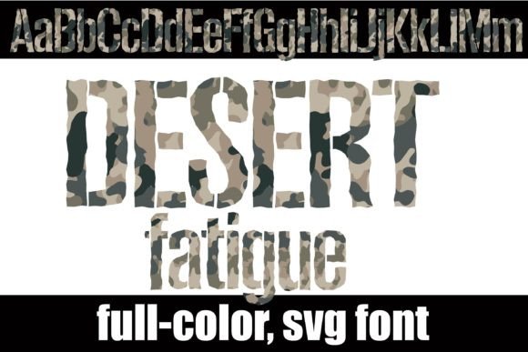 Desert Fatigue: A Practical Look at Using Color Fonts in Web Design
