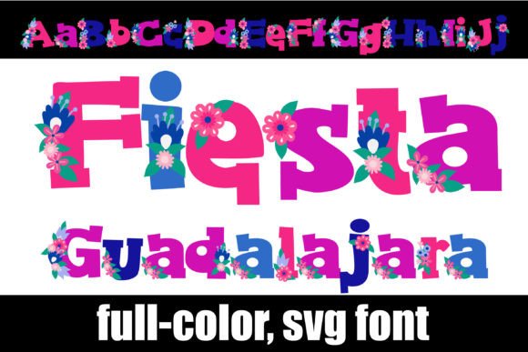 Fiesta Guadalajara: A Creative Font for Brand Visuals