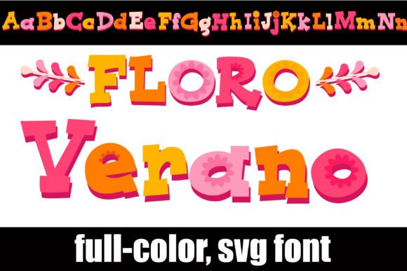 Floro Verano: A Summer-Hued Serif for Vibrant Web Design