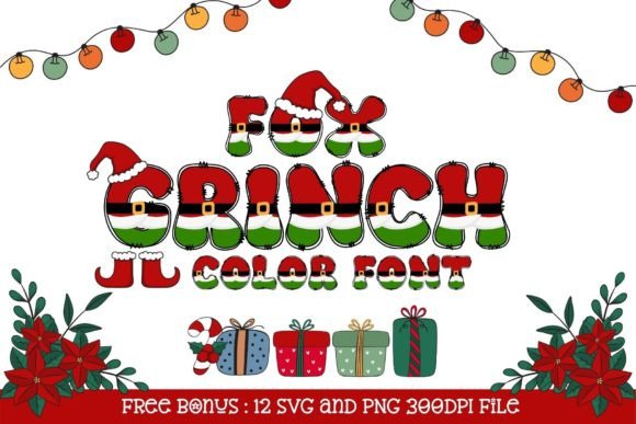 Fox Grinch: The Whimsical Font for Festive Brand Identity