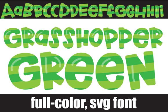 Grasshopper Green: A Vibrant Color Font for Scroll-Stopping Social Graphics