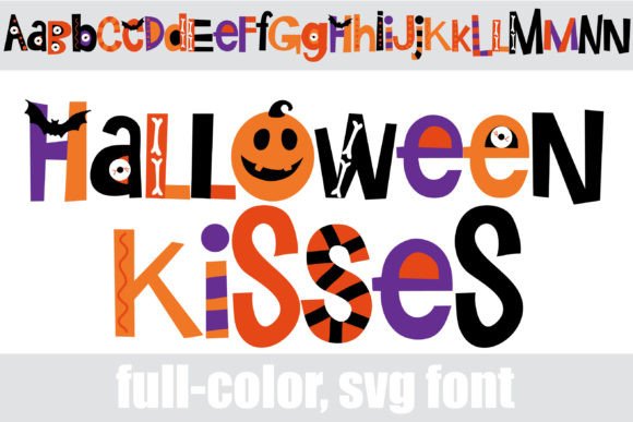 Halloween Kisses Font: A Spooky Touch for Your Brand