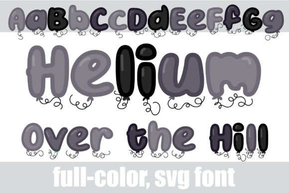 Helium - over the Hill Font for a Fresh Brand Identity