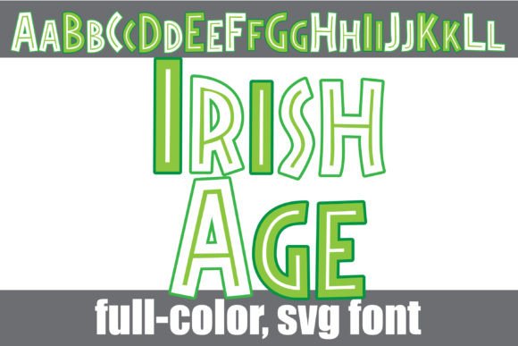 Irish Age: A Stone-Inspired Typeface for Bold Digital Branding