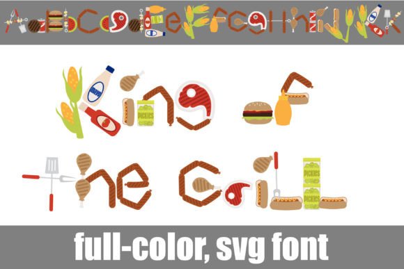 King of the Grill: A Creative Font Review for Bold Branding