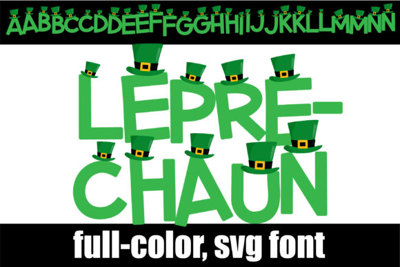 Leprechaun Color Font for Web Design and Digital Branding