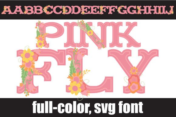 Pinkfly: The Color Serif Font for Scroll-Stopping Social Media Graphics