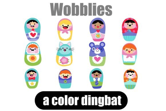 Wobblies: The Playful Color Font for Scroll-Stopping Social Graphics