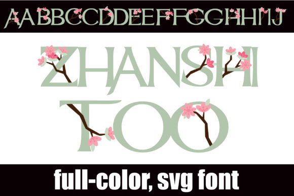 Zhanshi Too: A Pretty Serif Font for Soft Brand Identity Projects
